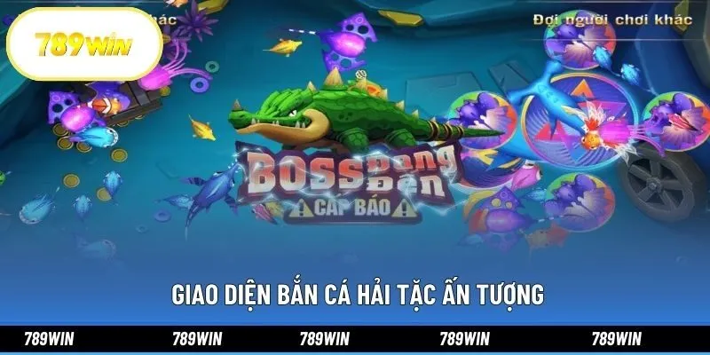  Giao diện Bắn cá Hải tặc ấn tượng