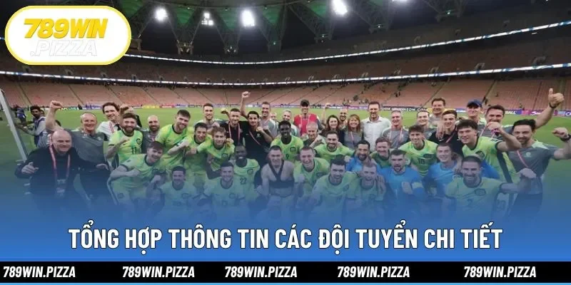 Tổng hợp thông tin các đội tuyển chi tiết